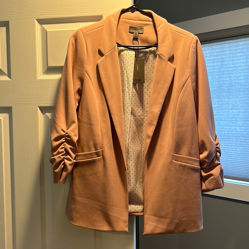 Open Blush Blazer NWT